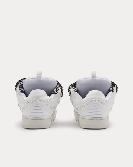 Lanvin x Future Men's Curb 3.0 Leather White / Black Low Top