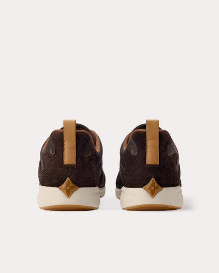 Louis Vuitton LV Drop 300 Monogram Brown Low Top Sneakers - 4