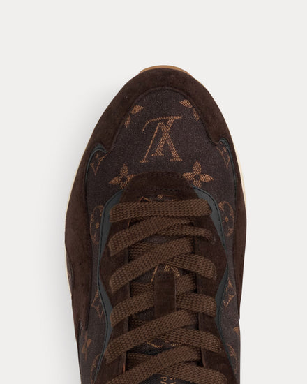 Louis Vuitton LV Drop 300 Monogram Brown Low Top Sneakers - 6