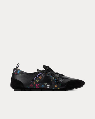 Louis Vuitton x Takashi Murakami LV Sneakerina Black Low Top Sneakers