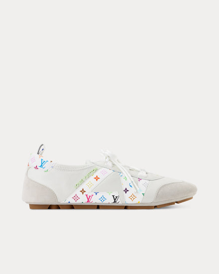 Louis Vuitton x Takashi Murakami LV Sneakerina White Low Top Sneakers - 1