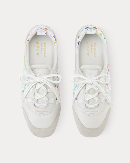 Louis Vuitton x Takashi Murakami LV Sneakerina White Low Top Sneakers - 2