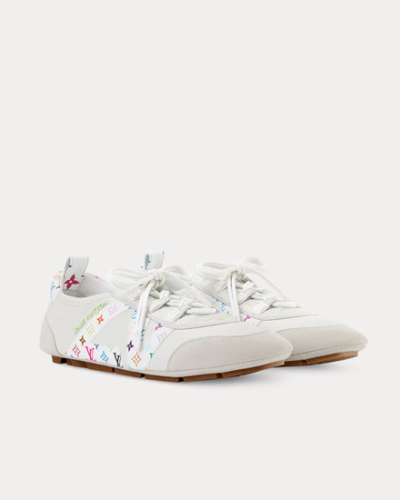 Louis Vuitton x Takashi Murakami LV Sneakerina White Low Top Sneakers - 3