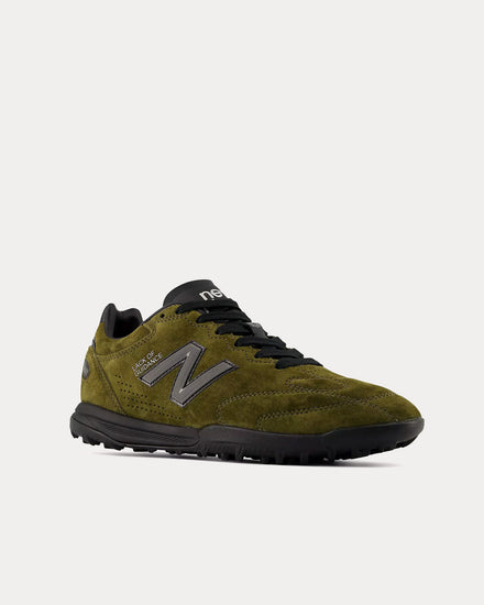 New Balance x Lack of Guidance 442 Elite TF V3 Avocado / Black / Cool Grey Football Boots - 3