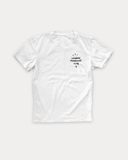 London Sunshine Club Palm Tree White T-Shirt - 2