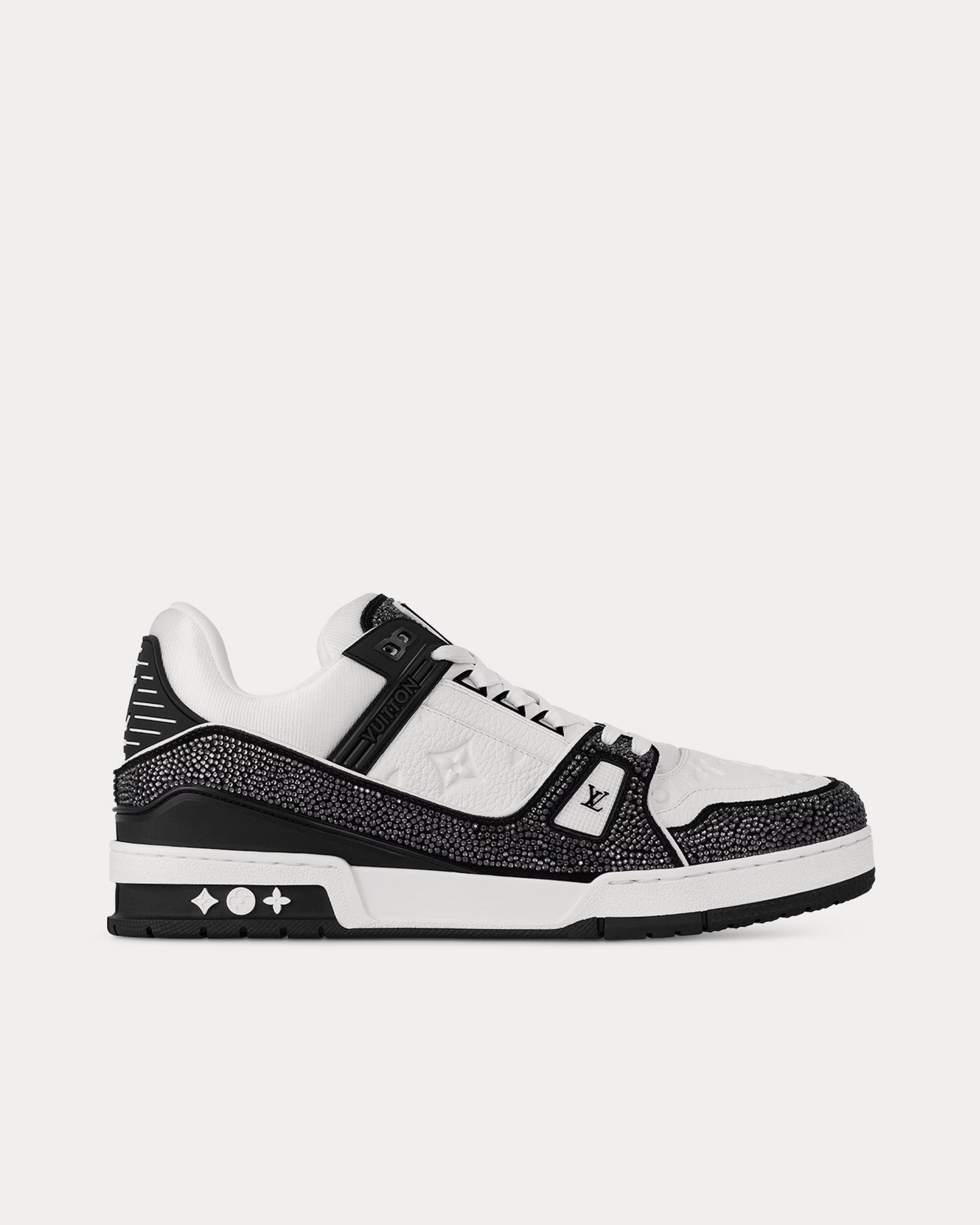 Louis Vuitton Men's LV Trainers Swarovski Crystals & Monogram-Embossed ...