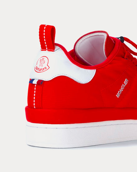 Moncler x Adidas Unisex Campus Orange Low Top Sneakers
