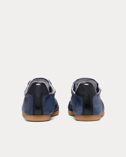 Maison Margiela Replica Soft Blue Night Low Top Sneakers - 3