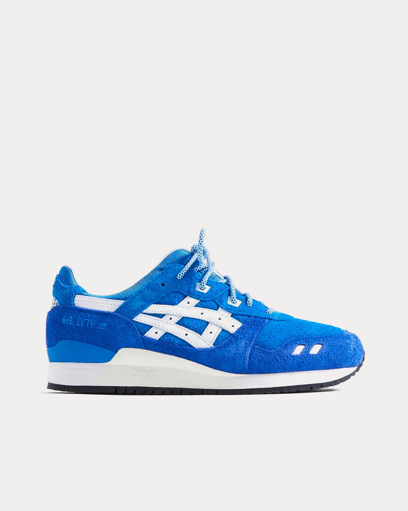 Asics x Kith - Marvel Gel-Lyte III Remastered 'Beast' Blue / White Low Top Sneakers