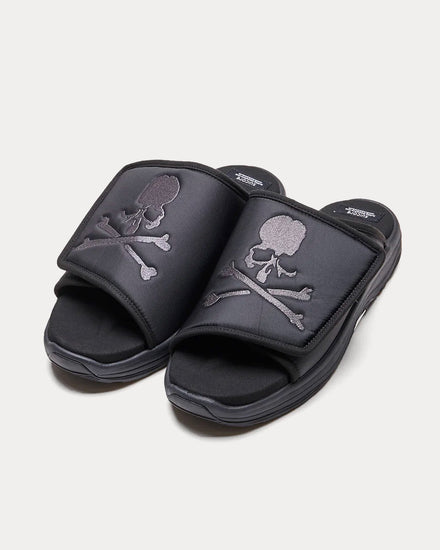 Suicoke x Mastermind Tamott Runmm Black / Black Sandals - 2