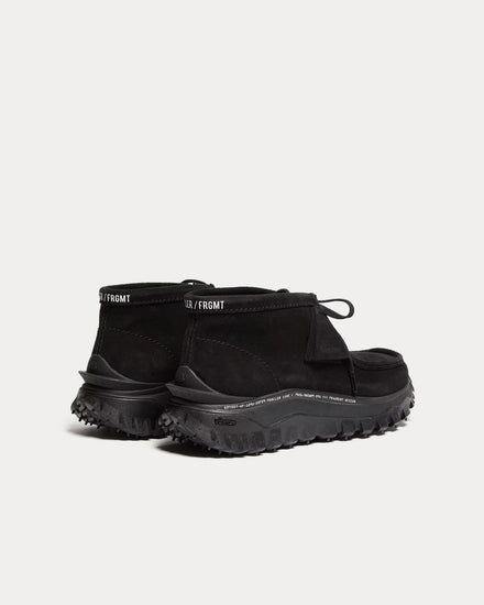 Moncler x Fragment x Clarks Originals Trailgrip Wallabee GTX Suede Black Boots - 3
