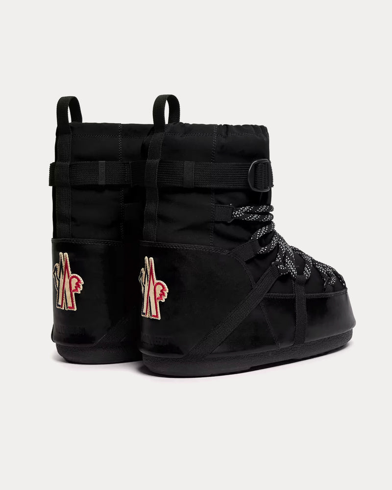Moncler Grenoble x Moon Boot Icon Low Padded Black Snow Boots - 3