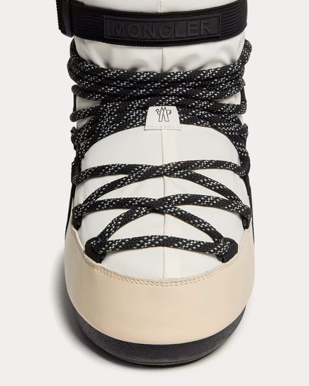 Moncler Grenoble x Moon Boot Icon Low Padded White Snow Boots - 4