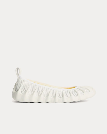 Nina Christen x At.Kollektive Plasma X Ballerina Bright White Slip Ons - 1