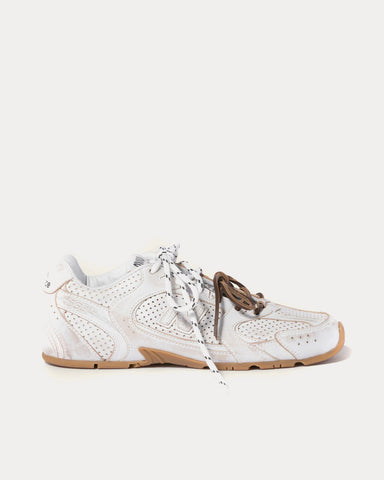 New Balance x Miu Miu 530 SL Deco Leather White Low Top Sneakers