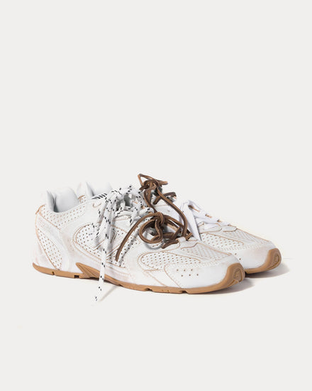 New Balance x Miu Miu 530 SL Deco Leather White Low Top Sneakers - 2