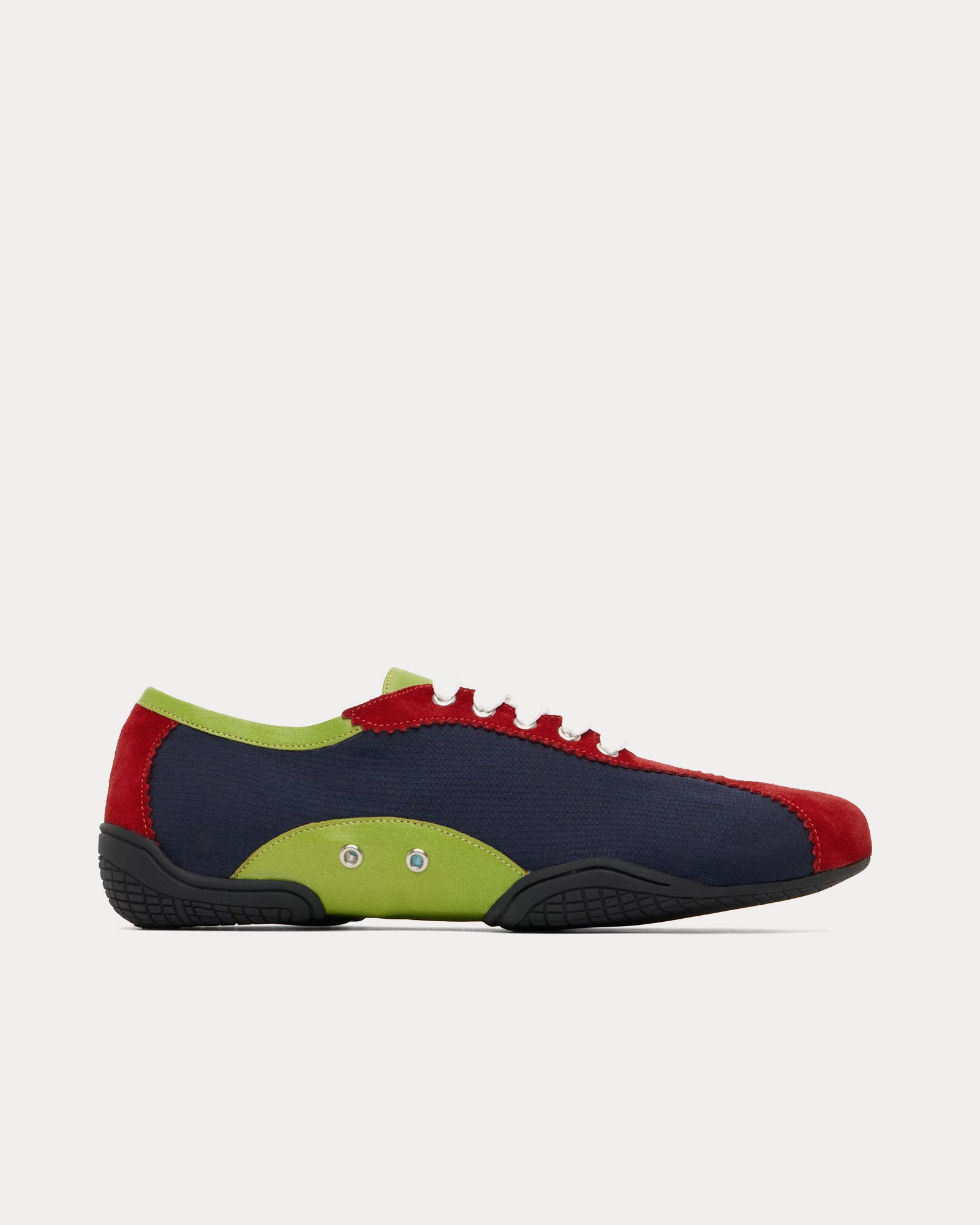 Nicole Saldaña Women's Simone Navy / Red Low Top Sneakers
