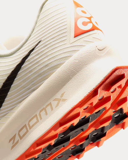 Nike ACG Ultrafly Sail / White / Safety Orange / Black Running Shoes - 6