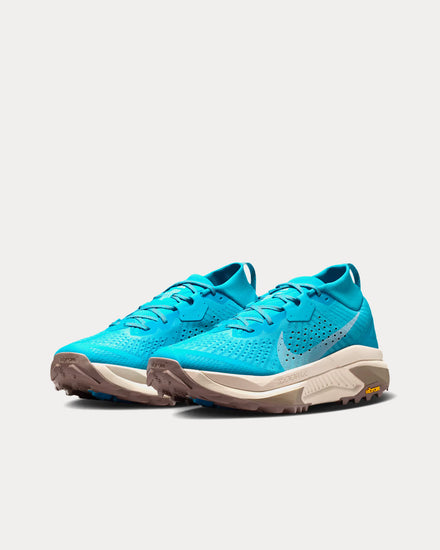Nike ACG Zegama Baltic Blue / Light Orewood Brown / Mink Brown / Phantom Running Shoes - 3