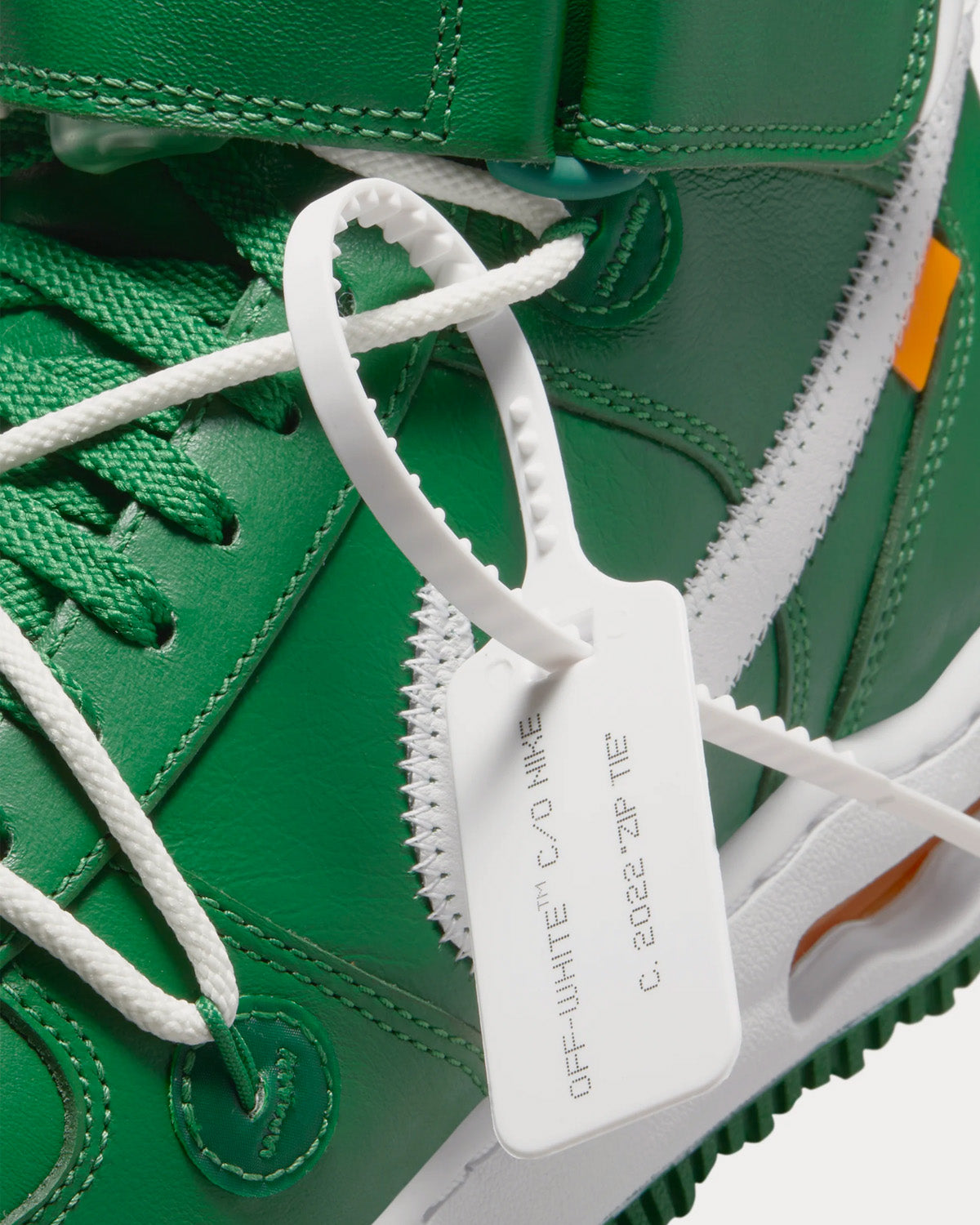 Nike x Off-White - Af1 Mid Pine Green High Top Sneakers