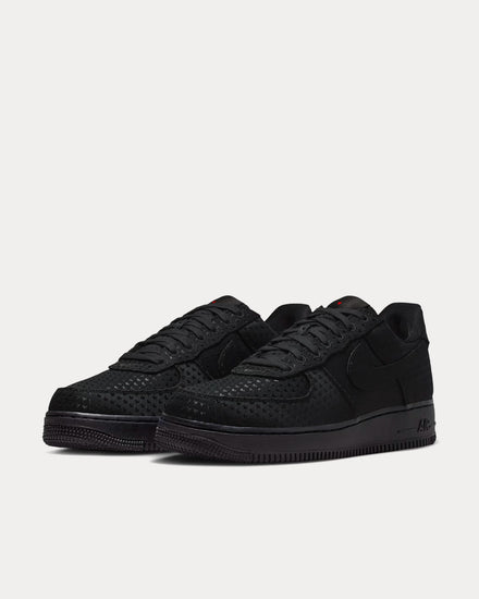 Nike Air Force 1 Retro 'Valentine's Day’ Black / University Red / Black Low Top Sneakers - 3