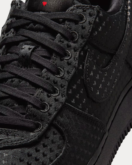 Nike Air Force 1 Retro 'Valentine's Day’ Black / University Red / Black Low Top Sneakers - 5