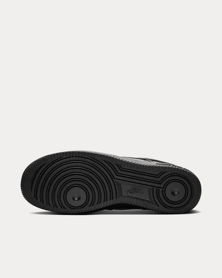 Nike Air Force 1 '07 Patent Leather Black / Black / Black Low Top Sneakers - 5
