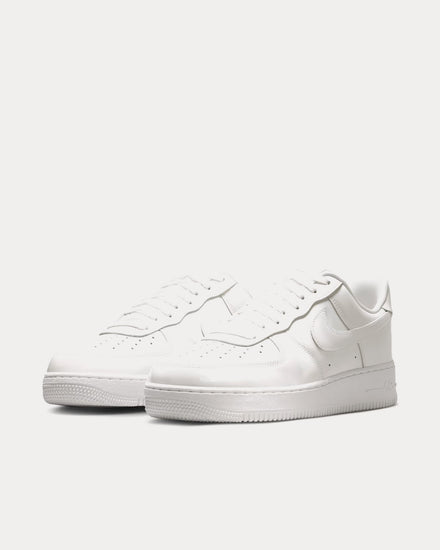 Nike Air Force 1 '07 Patent Leather White / White Low Top Sneakers - 3