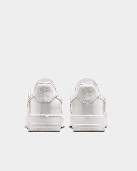 Nike Air Force 1 '07 Patent Leather White / White Low Top Sneakers - 4
