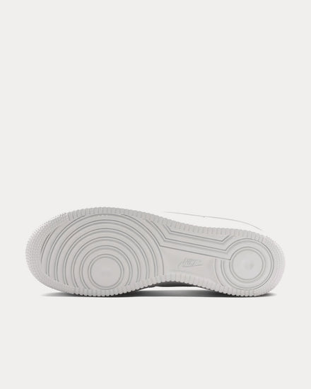 Nike Air Force 1 '07 Patent Leather White / White Low Top Sneakers - 5