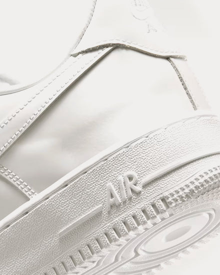 Nike Air Force 1 '07 Patent Leather White / White Low Top Sneakers - 6