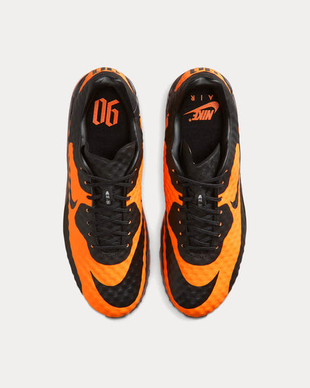 Nike Air Max 90 'Hypervenom' Bright Citrus / Total Orange / Black Low Top Sneakers - 2