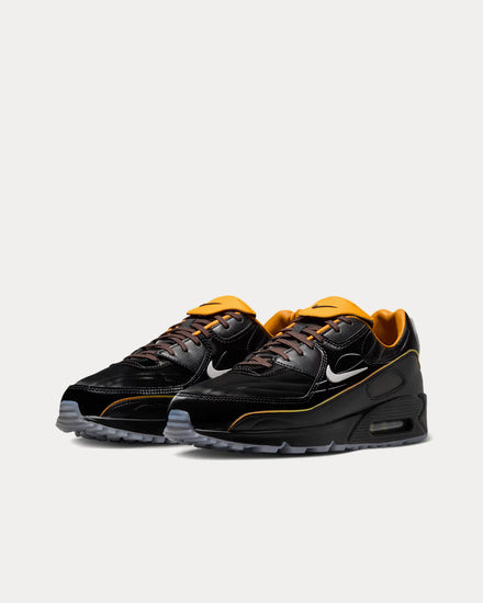 Nike Air Max 90 'Mercurial' Black / Gold Leaf / Pear / White Low Top Sneakers - 3