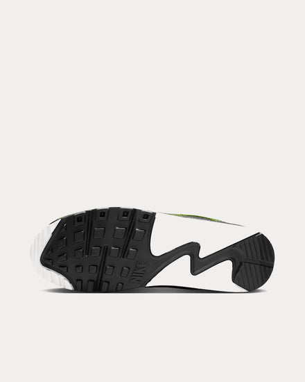 Nike Air Max 90 'Tiempo' Black / Black / Voltage Green / White Low Top Sneakers - 5