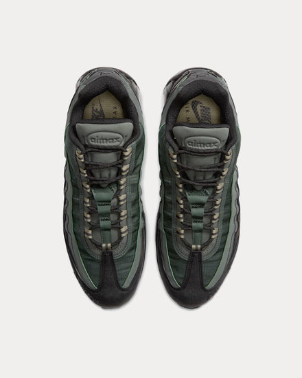 Nike Air Max 95 Big Bubble GORE-TEX Camo Green / Black / Metallic Dark Grey / Neutral Olive Low Top Sneakers - 2