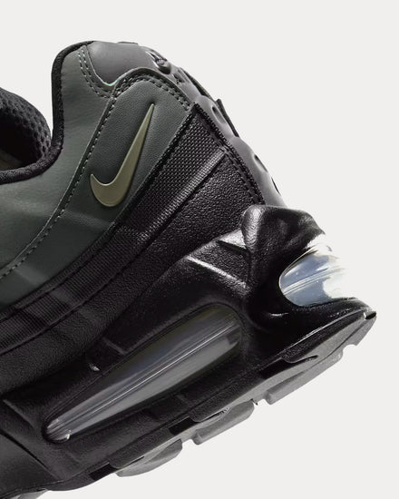 Nike Air Max 95 Big Bubble GORE-TEX Camo Green / Black / Metallic Dark Grey / Neutral Olive Low Top Sneakers - 6