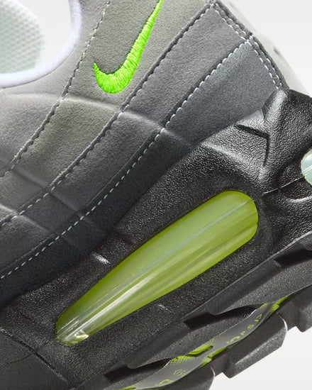 Nike Men's Air Max 95 Big Bubble OG 'Neon' Black / Cool Grey