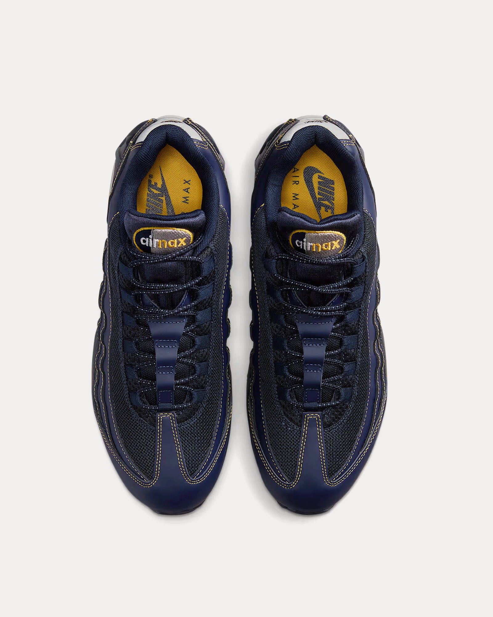 Nike Men's Air Max 95 OG Obsidian / Varsity Maize / Wolf Grey ...