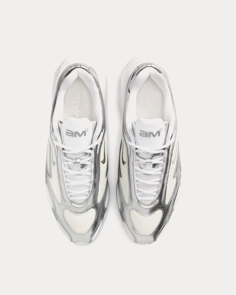 Nike Air Max Muse White / Pure Platinum / Metallic Silver Low Top Sneakers - 2