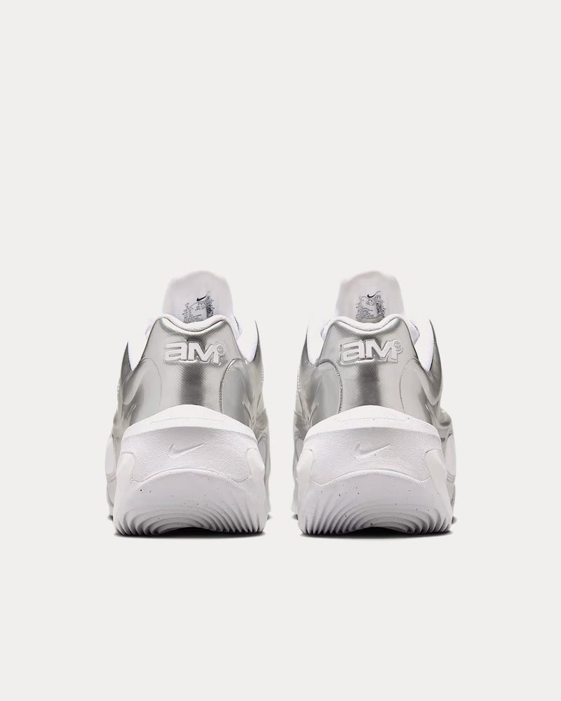Nike Air Max Muse White / Pure Platinum / Metallic Silver Low Top Sneakers - 4