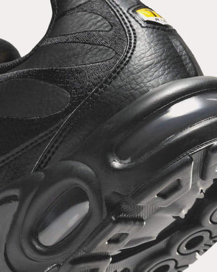 Nike Air Max Plus 98 Leather Black / Black / Black Low Top Sneakers - 2