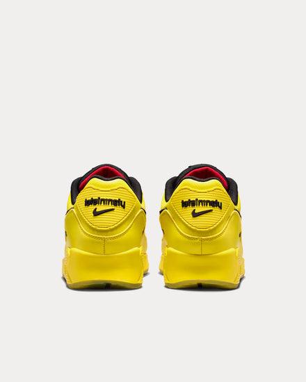 Nike Air Max 'Laser 90' Zest / Fire Red / Gym Red / Black Low Top Sneakers - 4