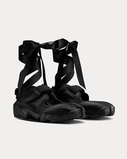 Nike Air Rift Ballet Black / Black / Black Slip On Sneakers - 3