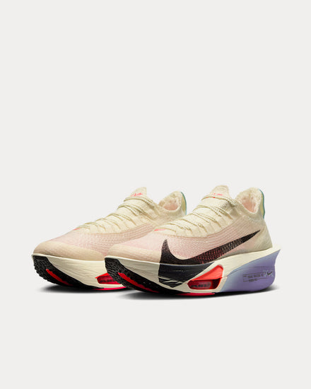 Nike Alphafly 3 Coconut Milk / Dusty Amethyst / Glacier Blue / Off-Noir Running Shoes - 3