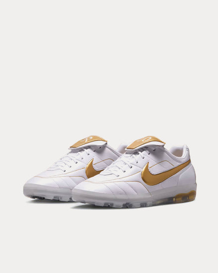 Nike Cryoshot Tiempo Legend R10 White / Metallic Gold Low Top Sneakers - 3