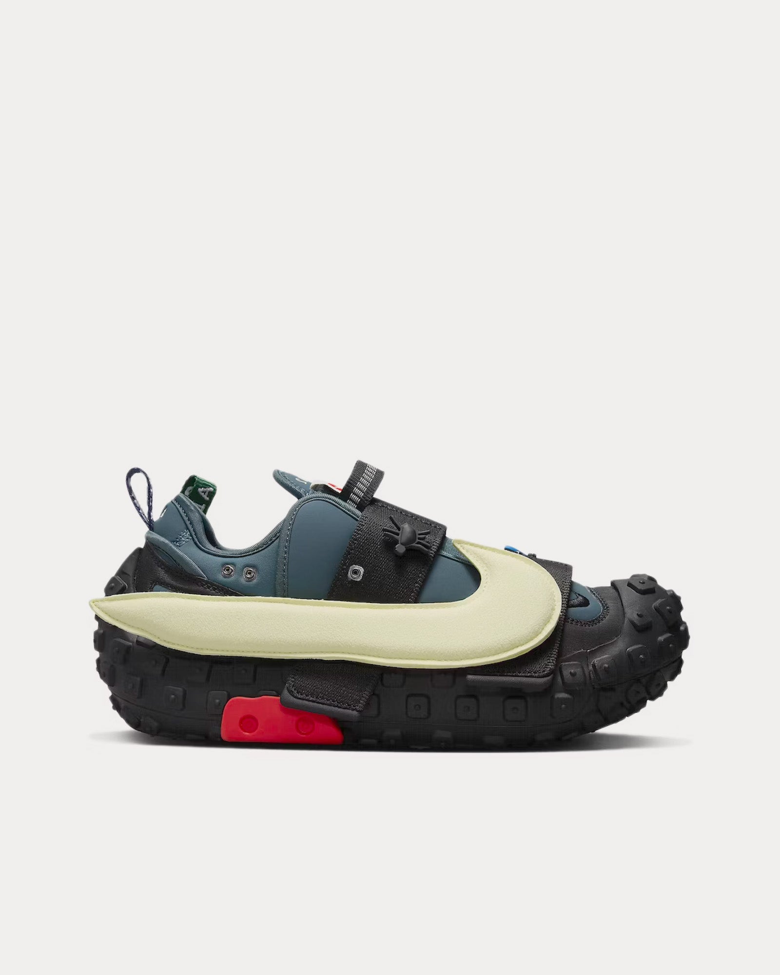 the cactus plant flea market x nike air flea 2 Nike x Cactus Plant Flea Market Men's Air Flea 2 Faded Spruce Slip On Sneakers
