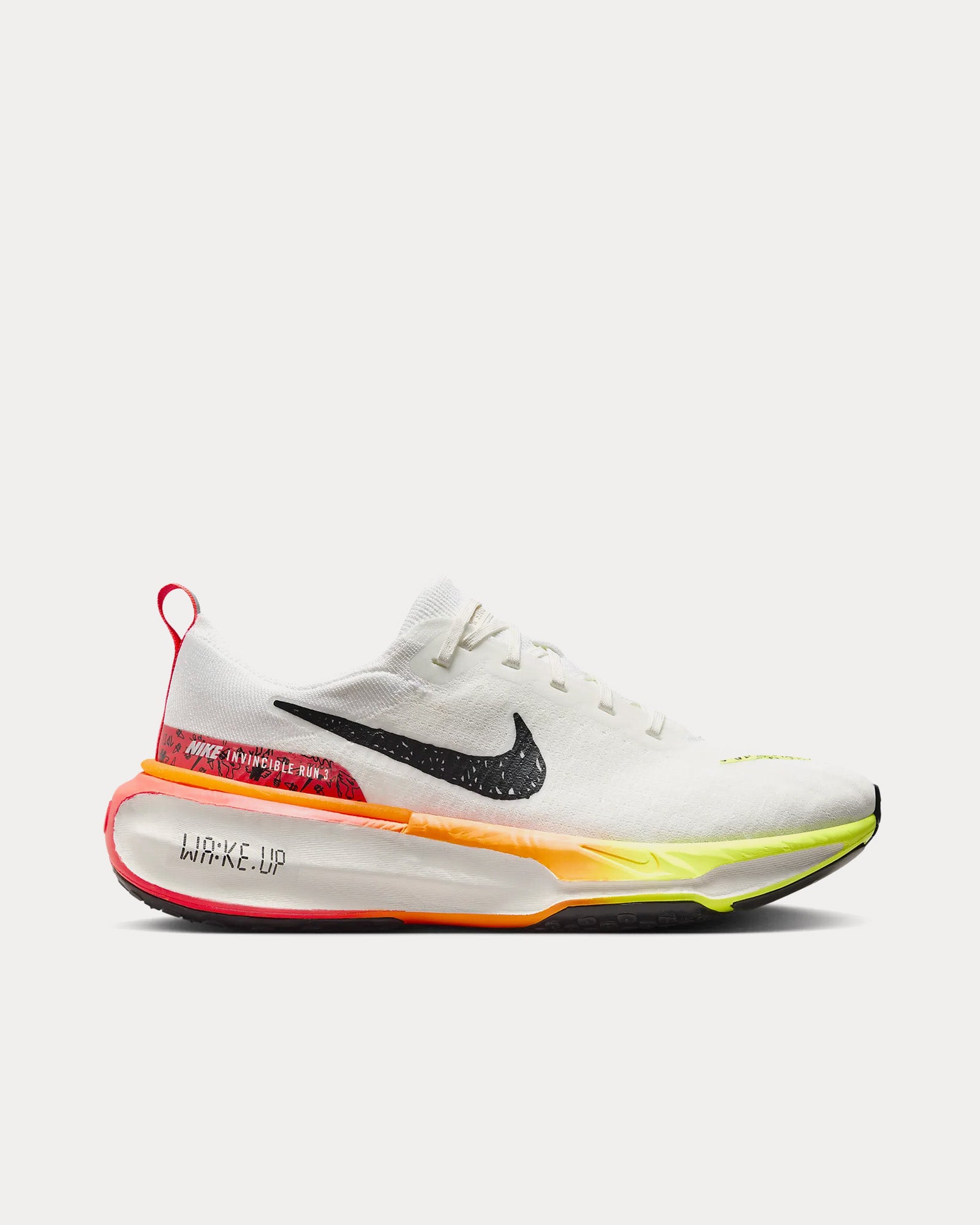 Nike Men's Invincible 3 White / Bright Crimson / Sail / Black