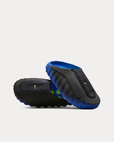 Nike Mind 001 Flyknit Hyper Royal Black Mules - 3