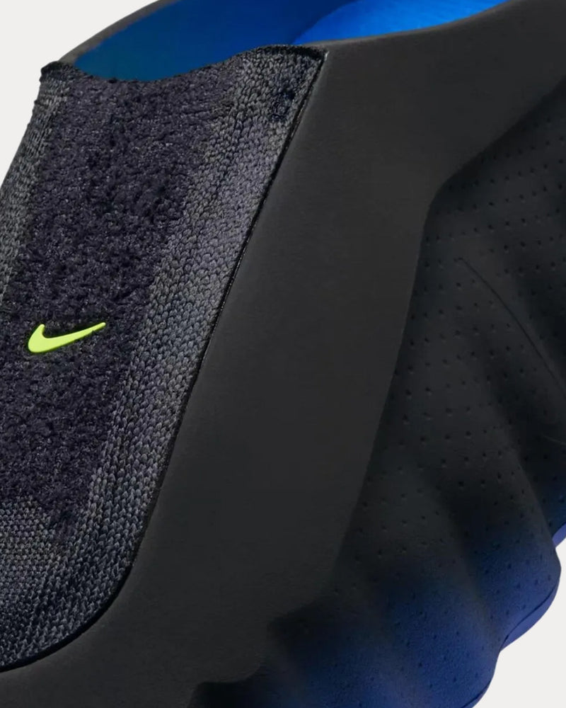 Nike Unisex Mind 001 Flyknit Hyper Royal Black Mules