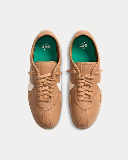 Nike Moon Shoe OG Leather Flax / Gum Medium Brown / Malachite / Pale Ivory Low Top Sneakers - 2